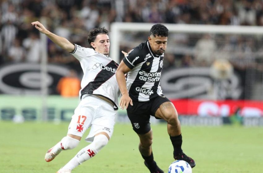  Ceará busca vitória fora de casa contra o Vasco, que não vence em São Januário há quatro meses