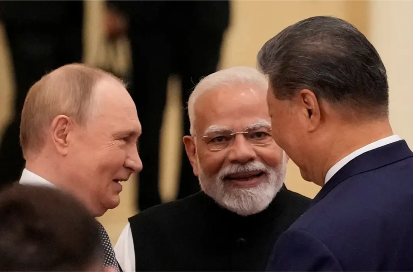  China propõe nova ordem mundial ao lado da Rússia e da Índia