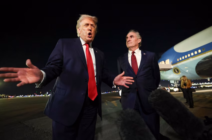  Trump diz que “não há volta atrás” e não descarta uso da força para controlar a Groenlândia